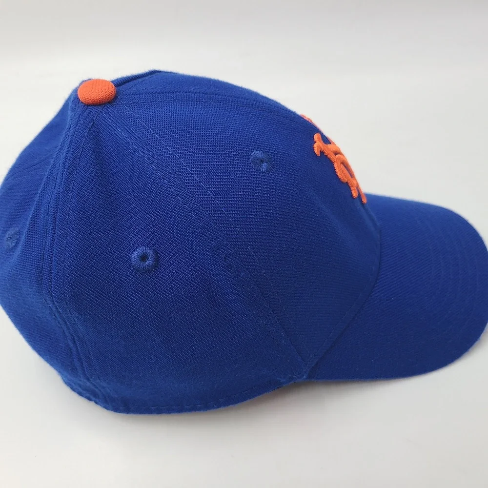 Child-Youth New York Mets Hat Fitted New Era 39Thirty Blue Orange MLB Baseball